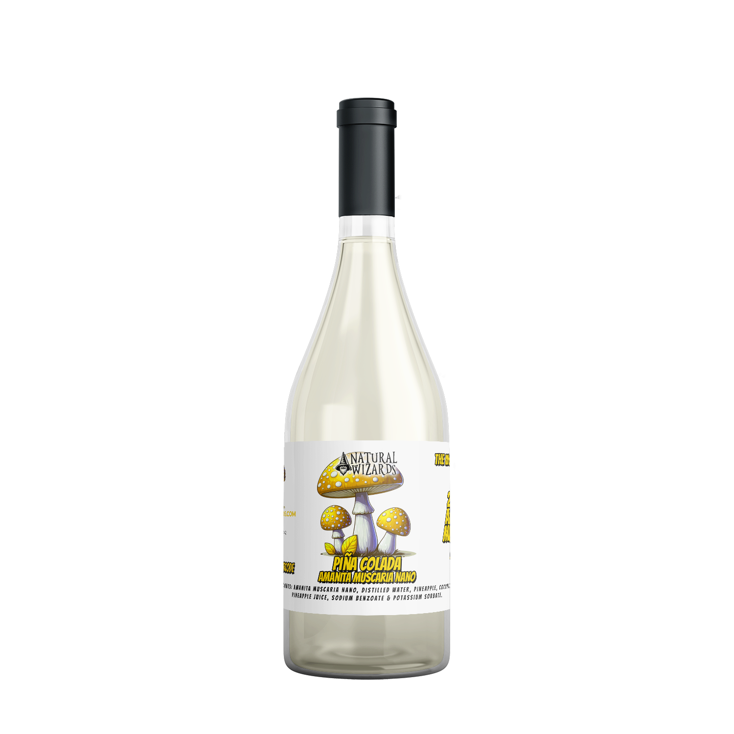 Piña Colada- 354ML Bottle – 250MG Amanita Muscaria Nano