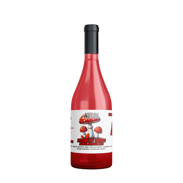 Strawberry Daiquiri - 354ML Bottle - 250MG Amanita Muscaria Nano